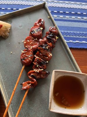 Isaw  at Linamnam - The Vegan Café in Cagayan De Oro