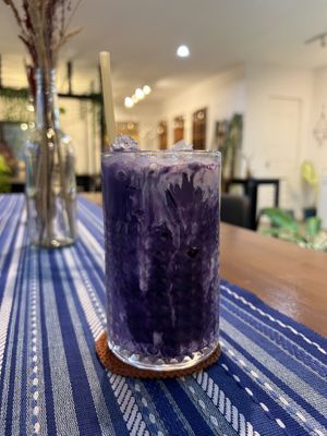 Their Signature Latte  at Linamnam - The Vegan Café in Cagayan De Oro