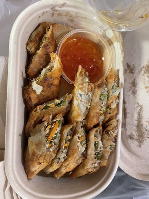 Yum lumpia   at Linamnam - The Vegan Café in Cagayan De Oro