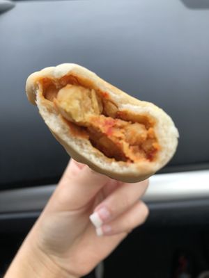 Chickpea Harissa Pie  at Amar Bakery and Market in Boynton Beach