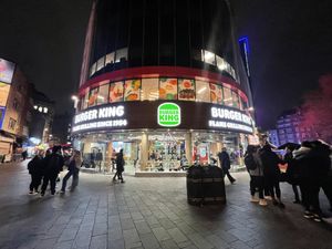   at Burger King in London