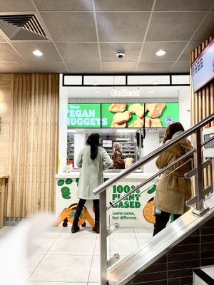   at Burger King in London