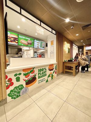   at Burger King in London