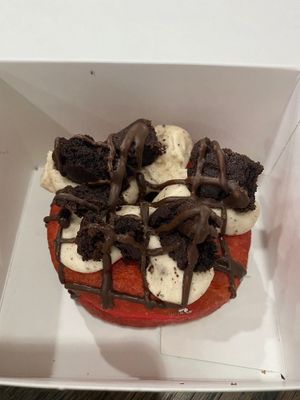 Liam Hemsworthy at Doughnut Time - Leicester Square in London