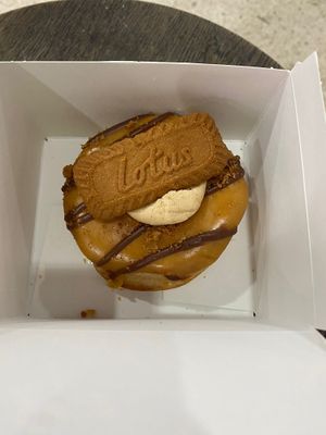 David Hasselhoff at Doughnut Time - Leicester Square in London