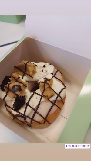 Vegan donut 🍩 at Doughnut Time - Leicester Square in London