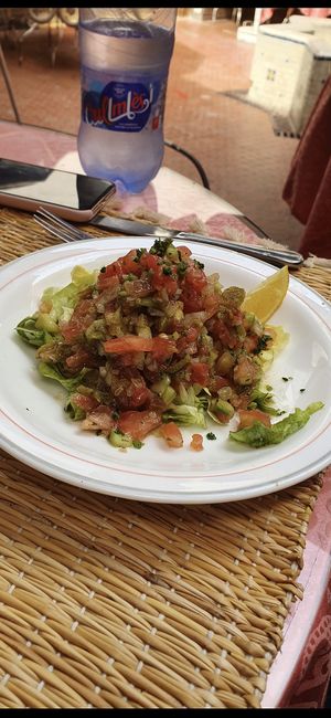 Salade marocaine  at Café El Bahia in Rabat