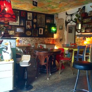 interiors at Sfizy Veg in Berlin