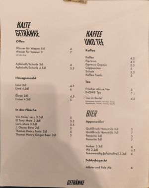 Drinks at BAYTS in Luzern