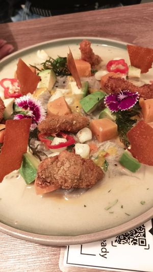 Tiradito at Asianica in Lima