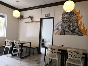 The setting at Asianica in Lima