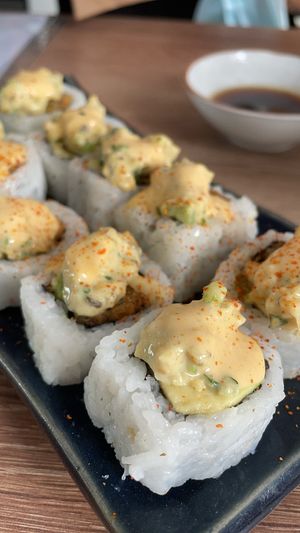 Acevichado sushi 😍  at Asianica in Lima