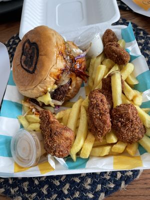 Crispy BBQ  at La ReContra in Lima