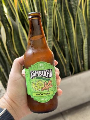 kombucha  at La ReContra in Lima