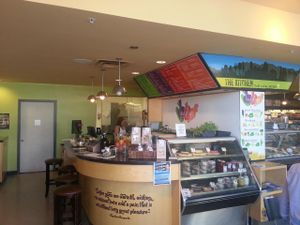 inside view at Indigo Raw Food Bar in Vancouver