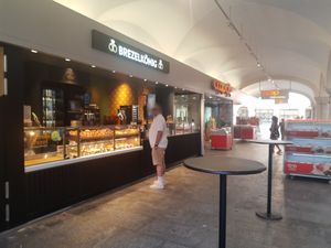 Exterior at Brezelkönig in Lugano