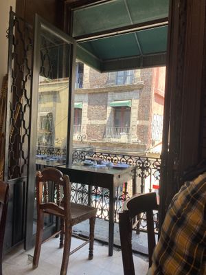   at Restaurante Vegetariano Terra Nostra in Mexico City