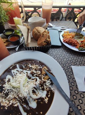  at Restaurante Vegetariano Terra Nostra in Mexico City