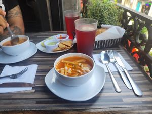  at Restaurante Vegetariano Terra Nostra in Mexico City