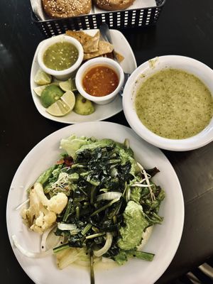   at Restaurante Vegetariano Terra Nostra in Mexico City