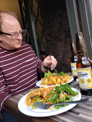  at Restaurante Vegetariano Terra Nostra in Mexico City
