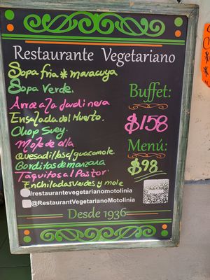 at Restaurante Vegetariano Terra Nostra in Mexico City