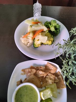  at Restaurante Vegetariano Terra Nostra in Mexico City