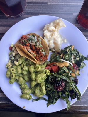   at Restaurante Vegetariano Terra Nostra in Mexico City