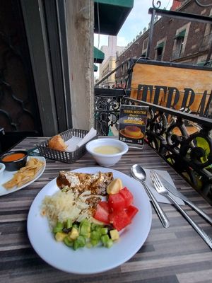  at Restaurante Vegetariano Terra Nostra in Mexico City