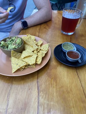 The nicest guacamole   at Callejero in Porto