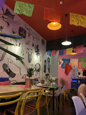 cute atmosphere!   at Callejero in Porto