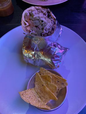 nopalitos burritoo  at Callejero in Porto