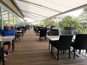 Terrace at Restaurant Vista Mar in Rheinfelden