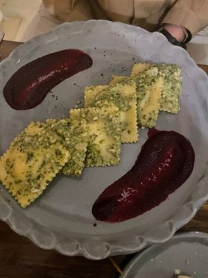 Ravioli at Pianta in Bogota
