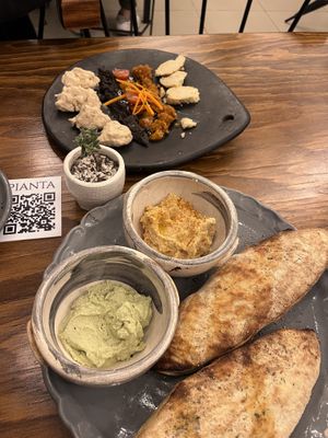 Cheese board  at Pianta in Bogota