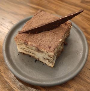 Tiramisu at Pianta in Bogota