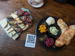 Tabla de quesos at Pianta in Bogota