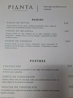  at Pianta in Bogota