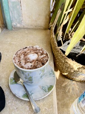 Not so good hot chocolate   at Bayside Eatery in Dahab