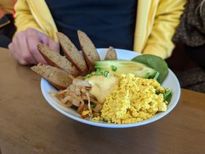 Amazing something  at Cafe Mosaics in Edmonton