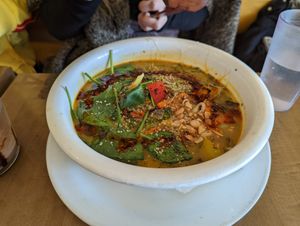 Hot pot at Cafe Mosaics in Edmonton