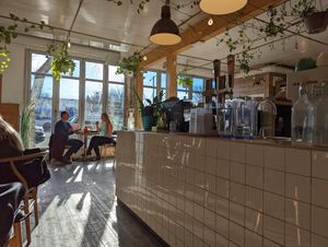 Interior at Cafe Mosaics in Edmonton