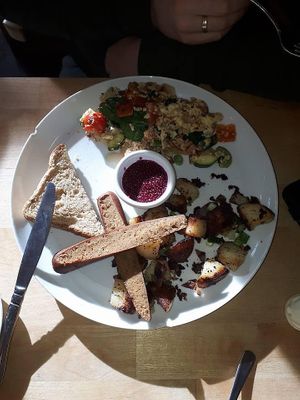   at Cafe Mosaics in Edmonton