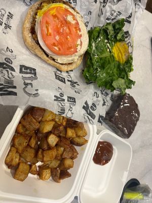 Vegan  at Cafe Mosaics in Edmonton