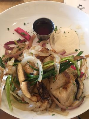 Vegan Pierogis at last! at Cafe Mosaics in Edmonton