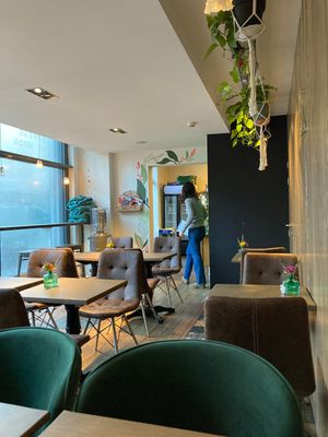 L’intérieur tout mignon et cosy  at Spread The Moon in Brussels