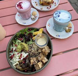 Vegan buddha bowl (18.50€)  at Spread The Moon in Brussels