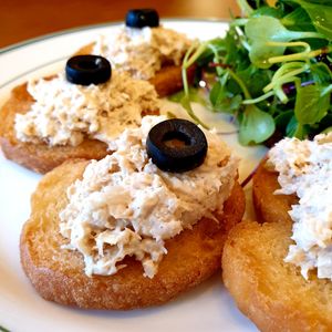 vegan tuna at Alt.a in Seoul