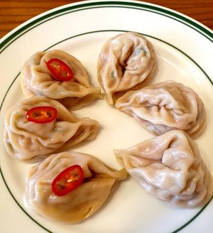 dumplings at Alt.a in Seoul