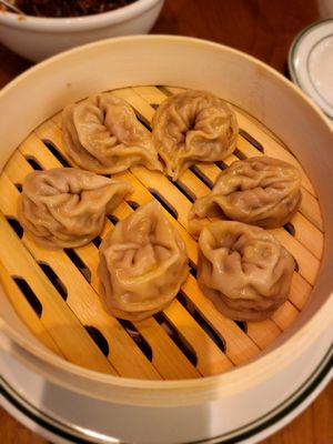 Spicy dumplings at Alt.a in Seoul